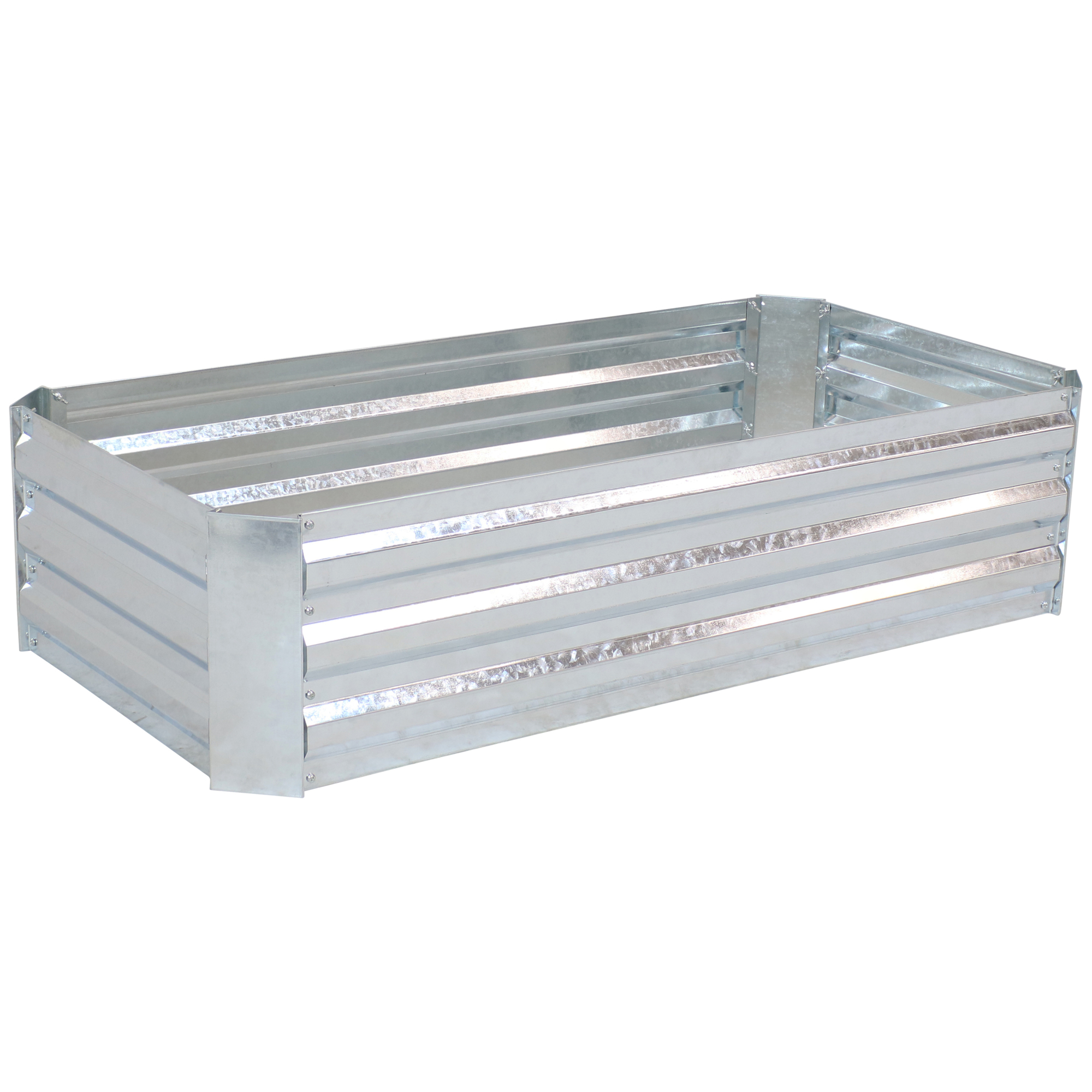 Sunnydaze Decor, Rectangle Raised Garden Bed, Material Steel, Model# HB-512